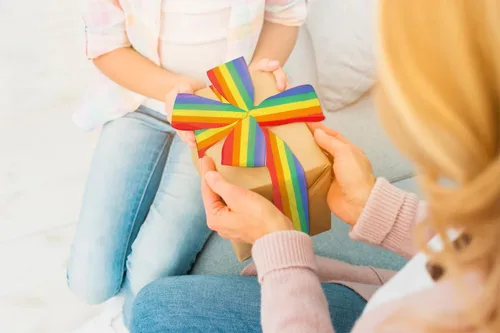 Miniatura 3 de Tiras de cinta de tela arcoíris para el mes del orgullo gay – LGBTQ+ Lesbiana Gay Bisexual Transgénero Cinta con alambre de arpillera – Envoltura