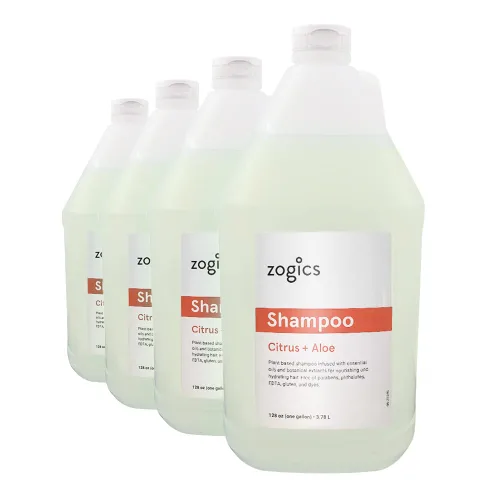 Miniatura 3 de Zogics Champú, cítricos + aloe perfumado champú (1 galón de repuesto)