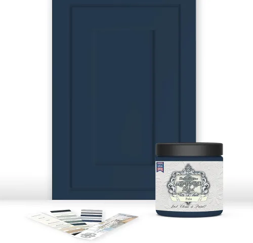 Miniatura 70 de Pintura TODO EN UNO, Abbey (gris cálido), Muestra de 8oz - Pintura duradera para gabinetes y muebles. Imprimación y capa superior incorporadas,
