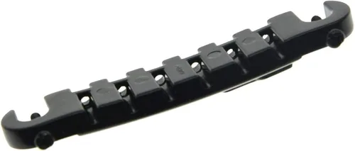Miniatura 3 de Dopro Cordal de puente envolvente de guitarra eléctrica negra para Les Paul LP Junior Negro