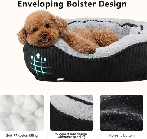 Miniatura 6 de Camas para perros y gatos pequeños, medianos y grandes. Cama lavable para mascotas, sofá cama ortopédica para perros, cama suave y calmante
