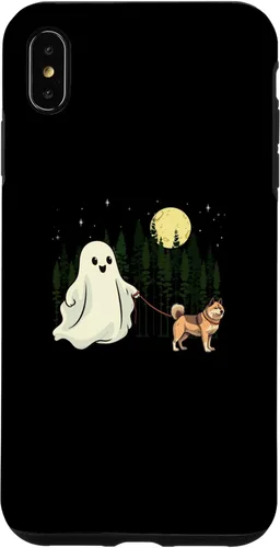 Miniatura 11 de iPhone 12 Pro Max Akita Walking Ghost Halloween Funny Kids Costume Case
