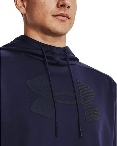 Miniatura 2 de Under Armour Sudadera con capucha de vellón ArmourFleece con logotipo grande para hombre