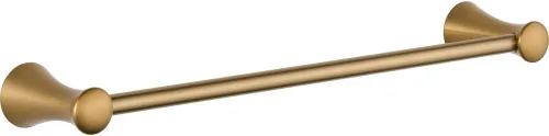 Delta Lahara (1-Pack) 18" Toallero para baño, Toallero de 45.7 cm para baño, Toallero de bronce champán para baño, Toallero de barra para baño,
