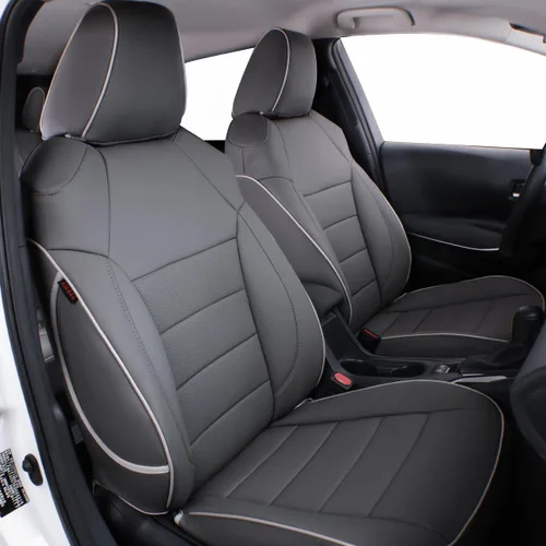 Miniatura 19 de EKR Fundas de asiento de automóvil Corolla de ajuste personalizado para seleccionar Toyota Corolla L LE LE Eco Sedan 2014 2015 2016 2017 2018 2019
