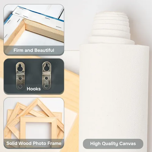 Miniatura 5 de CanvasChamp Impresiones en lienzo personalizadas con tus fotos – (5 pulgadas de ancho x 7 pulgadas de alto x 1.5 pulgadas de profundidad), arte