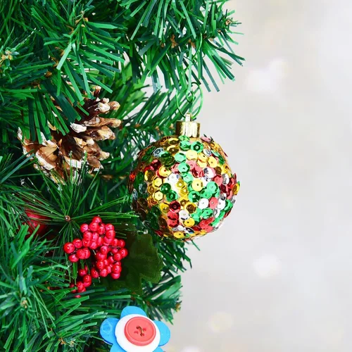 Miniatura 6 de Hapeper 20000 piezas de lentejuelas con purpurina de Navidad, lentejuelas sueltas para arte, manualidades, decoración y fabricación