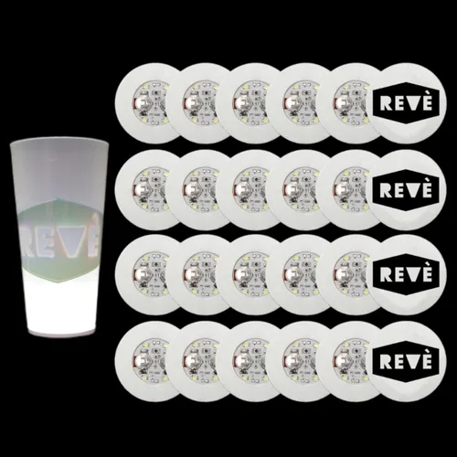 Miniatura 2 de ReVè Luces adhesivas LED reactivas con sonido – Paquete de 24