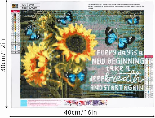 Miniatura 3 de DKHDBD Kits de pintura de diamantes para adultos, 12 x 16 pulgadas, pintura por números para adultos principiantes, pintura de puntos de diamante