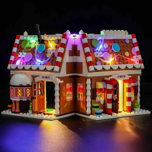 Miniatura 10 de BRIKSMAX Kit de luz 2.0 compatible con Lego Icons Holiday Express Train 10361 Sets de construcción - Kits de iluminación LED (solo accesorios)