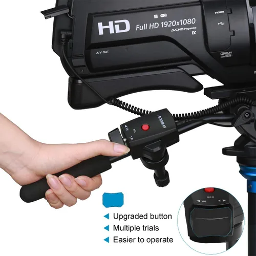 Miniatura 2 de Videocámara Zoom Controlador Lanc Cámara de Vídeo Control Remoto con Cable Jack de 0.098 in para Sony NX5C 150P 190P 198P Canon XL1S XL2 XM1 XM2