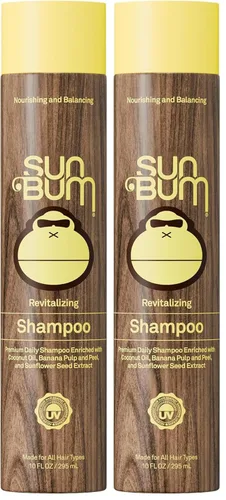 Miniatura 9 de Sun Bum Champú revitalizante – Hidratante y restaura el cabello – Limpia y restaura suavemente – Protección UV – Vegano – Hecho sin parabenos – 10 oz