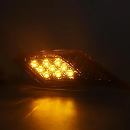 Miniatura 4 de Led Technology - Lámpara de marcador lateral ECE para 86/GT86/BRZ/para Scion FR-S 2013-2020(lente ámbar con luz ámbar)