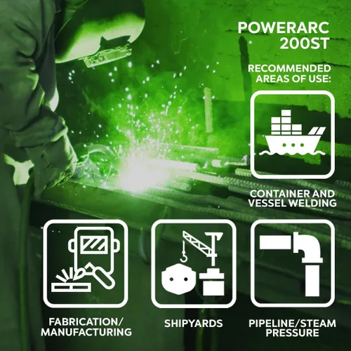 Miniatura 3 de PowerARC 200ST 200amp TIG Stick IGBT soldador 110/220 voltaje dual