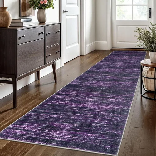 Miniatura 109 de SIILOOM 2 x 3 Alfombra moderna y abstracta para entrada, alfombra neutra azul marino gris multicolor súper suave de área pequeña, alfombras lavables
