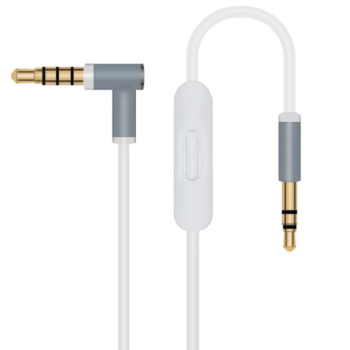 Miniatura 12 de Alitutumao Cable de audio de repuesto Solo4 con micrófono y control, compatible con Beats por Dr Dre Auriculares Solo4/3/2 Studio Pro Detox Wireless