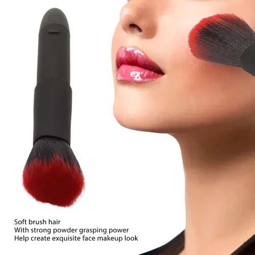 Miniatura 3 de TARSHYRY Cepillo de maquillaje eléctrico, multifuncional de 10 engranajes, cepillo de masaje eléctrico para rubor, cepillo de maquillaje USB