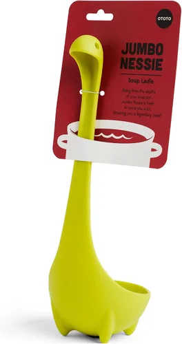 OTOTO El Cazo de Sopa Original Nessie - Divertidos Gadgets de Cocina, Diseño del Lago Ness, Regalos de Cocina para Mamá - Útiles de Cocina Lindos y