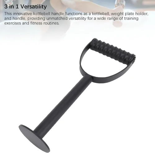 Miniatura 2 de Mango de pesas rusas ajustable, capacidad de carga de 220.5 lbs, mango de agarre de pesas rusas, pesas rusas de entrenamiento para entrenamiento