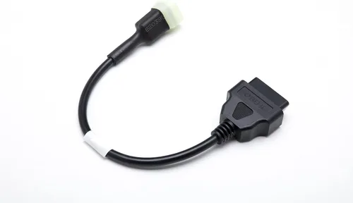 Cable adaptador de escáner de diagnóstico de motocicleta de 6 pines a OBD2 para motocicleta Ka-wa-Saki, compatible con escáner de diagnóstico Elm327