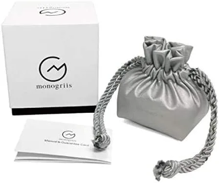 Miniatura 4 de monogriis Reloj de mujer con esfera de nácar con pantalla analógica marca japonesa