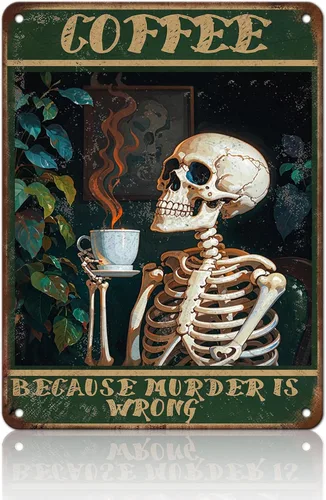 Miniatura 108 de Cartel de metal vintage con texto en inglés "Girl and She Lived Happily Ever After Dog" (Poodle Girl and She Lived Happily Ever After Dog), letrero