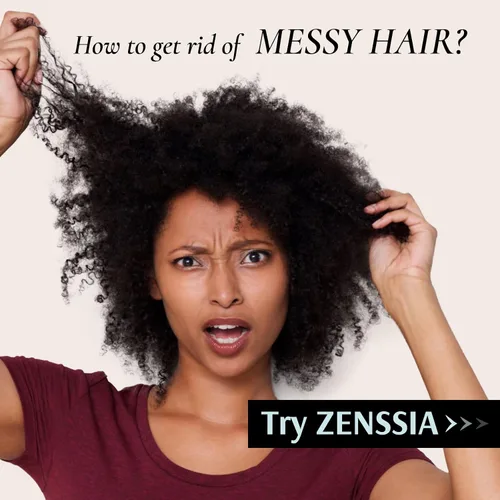 Miniatura 2 de Zenssia Gorro de pelo con forro de satén para dormir, gorro de dormir para mujeres y hombres con correa ajustable, envoltura para el cabello que