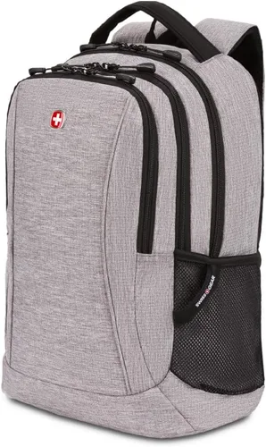 Miniatura 7 de SwissGear 5668 Mochila para portátil, gris oscuro jaspeado, 18.25 pulgadas