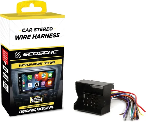 Miniatura 5 de Scosche VWA4B compatible con adaptador de antena amplificada Audi / BMW / VW de 2000 en adelante; potencia inyectada de +12 V