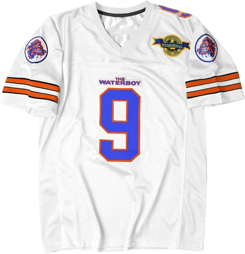 Camiseta de fútbol de los años 90 para fiesta, Bobby Boucher #9 The Waterboy Sandler 50 aniversario de la película