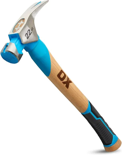 Miniatura 11 de OX Tools Pro - Hacha de acero al carbono de 14 pulgadas, mango recto de nogal americano y cabeza de martillo de cara lisa OX-P094814