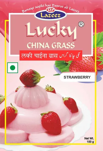 Miniatura 2 de Lucky Hierba china (sabor fresa) 3.53 oz. [Paquete de 5]