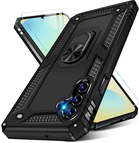 Miniatura 14 de Vaki Funda para Samsung Galaxy S22 5G con protector de pantalla integrado de grado militar, cubierta dura y resistente, funda resistente para Galaxy