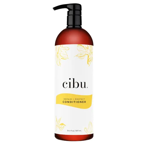 Miniatura 7 de CIBU Acondicionador Repair + Protect para mujeres, 11.83 onzas, acondicionador reparador para cabello dañado, protege de roturas y deja el cabello
