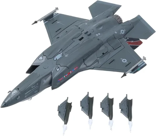 Miniatura 6 de F-35A Lightning Ⅱ Fighter Jet Model-1/72 Lockheed Martin AF-01 Steath Metal Modelos de aviones para coleccionista, entusiasta de la aviación
