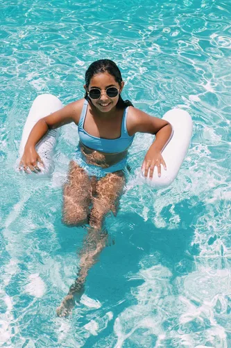 Miniatura 3 de Rae Dunn x CocoNut Float - Flotador de hamaca para niños, tamaño infantil, inflable, flotador de silla de montar y silla de descanso, versátil