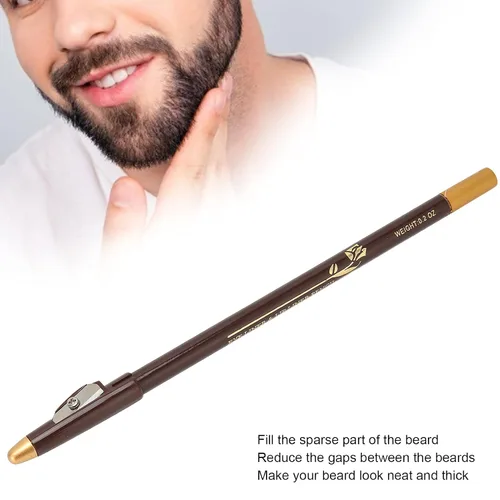 Miniatura 5 de Relleno de lápiz de barba para hombres, forro profesional para lápices de barba doméstico, forma de reparación de larga duración, bolígrafo de barba