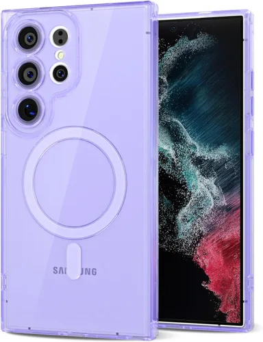 Miniatura 14 de Svanove Funda para Samsung Galaxy S22 Transparente Compatible con Magsafe Silicone, Funda Magnética Mag Safe Transparente Delgada Bonita, Estética