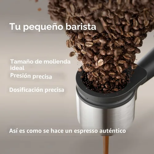Miniatura 4 de Philips Baristina - Máquina de café expreso, molienda, apisona y prepara granos de café en una sola pasada, compacta, presión de bomba de 16 bares