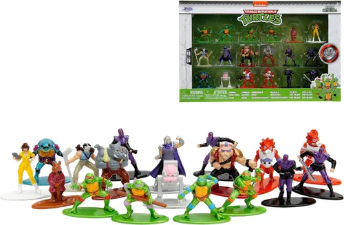 Miniatura 3 de Figuras de Teenage Mutant Ninja Turtles de 1.65 pulgadas, Serie 1, Paquete de 18 Figuras de Metal Fundido, Juguetes para Niños y Adultos