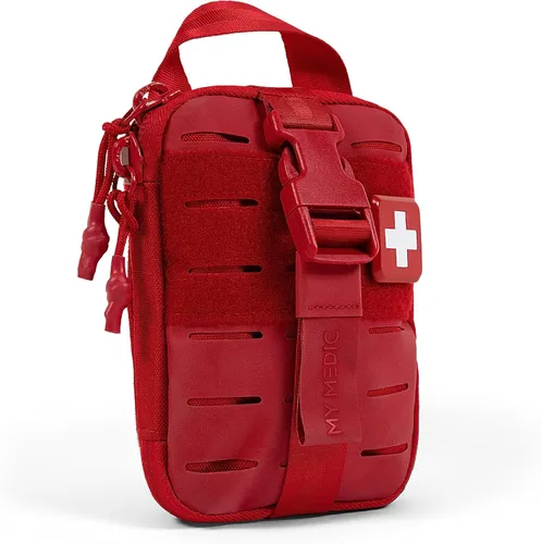 My Medic Sidekick - Kit de primeros auxilios para acampar y senderismo - 70 artículos - Elegible para HSA y FSA - Ifak pequeño ideal para viajes o