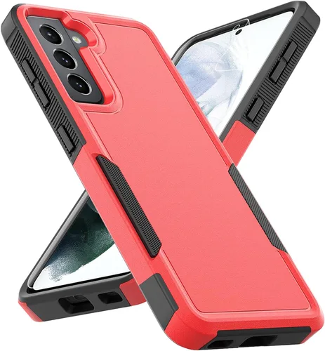 Miniatura 15 de Funda para Samsung Galaxy S21: funda protectora de doble capa resistente para teléfono celular, a prueba de golpes, con protector de pantalla