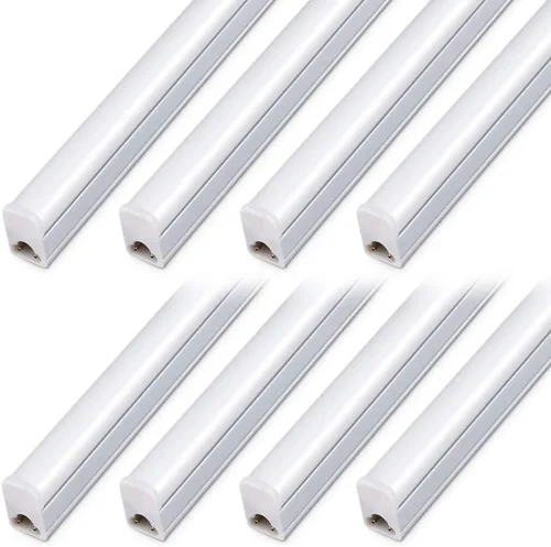 Miniatura 10 de Paquete de 8 luces LED de tienda de 2 pies, 10 W, 1100 lúmenes, 4000 K, luz blanca fría, luz debajo del gabinete y luz de techo LED