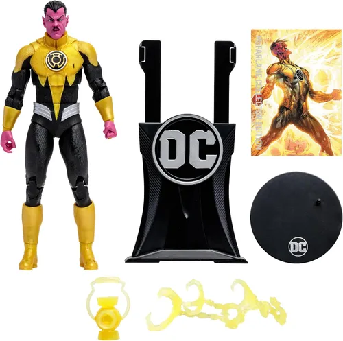 Miniatura 5 de McFarlane Collector Edition #6 - DC Multiverse - Sinestro (Sinestro Corps Wars) Figura de 7 pulgadas (el estilo puede variar)