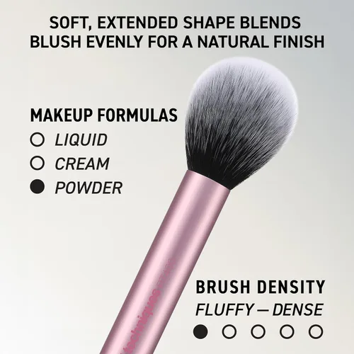 Miniatura 5 de Real Techniques Juego de 6 piezas de brochas de maquillaje esenciales para el día a día, incluye 4 brochas y 2 esponjas de maquillaje, para base