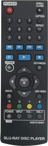 Miniatura 2 de AKB75135401 Reemplazo de control remoto para LG Blu-ray Disc DVD Player BP125 BP125N BP135 BP145 BP145N BP155 BP155N BP165 BP165N BP240 BP240D