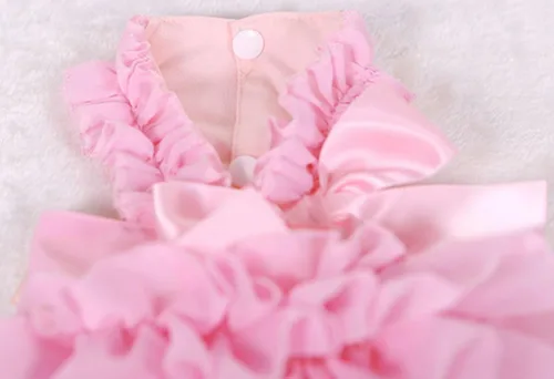 Miniatura 6 de Moda Vestido de Princesa de Chifón para Perro Dulce Cachorro para Perro EXTRAL Pequeño y Perro Pequeño Rosa M