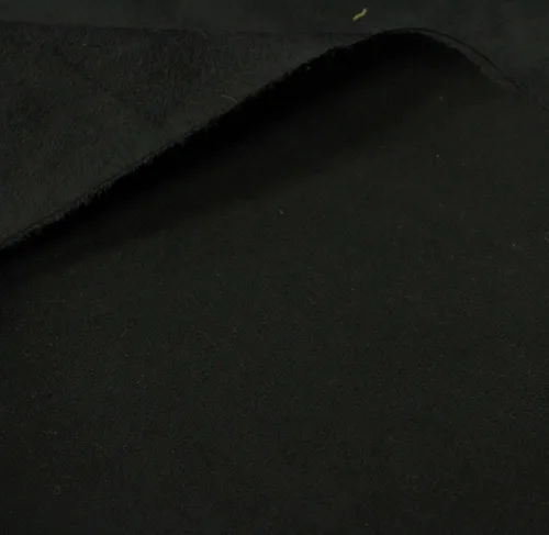 Miniatura 6 de Mybecca Funda para muebles de tela de gamuza negra de microgamuza y tela de uso general, tela de 58/60 pulgadas de ancho se vende por yarda