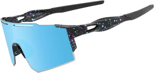 Miniatura 7 de Gafas de sol de ciclismo TR90 marco para hombres y mujeres, correr, ciclismo, deportes al aire libre.
