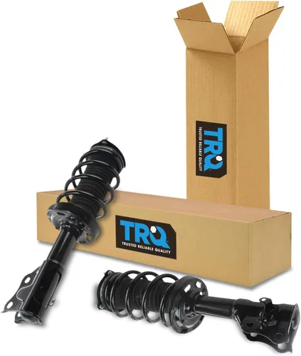 Miniatura 323 de TRQ Conjunto de Amortiguador y Resorte Delantero Cargado con Resorte Helicoidal Pre-ensamblado Compatible con Jeep Cherokee Limited AWD 14-22 Sin